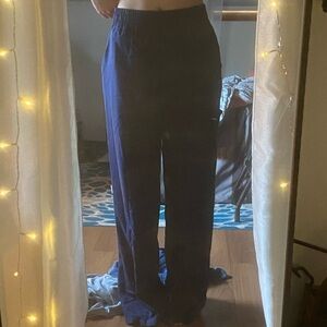 Grey's Anatomy Navy Blue Wide Leg Scrubs